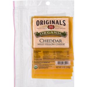Dietz & Watson Originals Organic Mild Yellow Cheddar Cheese Slices