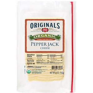 Dietz & Watson Originals Organic Pepper Jack Cheese Slices