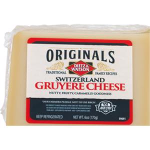 Dietz & Watson Originals Switzerland Gruyere Cheese