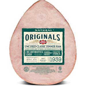 Dietz & Watson Originals Uncured Classic Dinner Ham