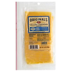 Dietz & Watson Originals Yellow Cheddar Cheese Slices