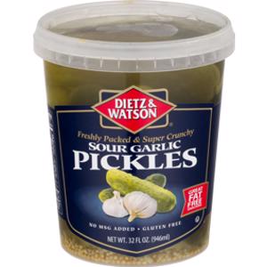 Dietz & Watson Sour Garlic Pickles