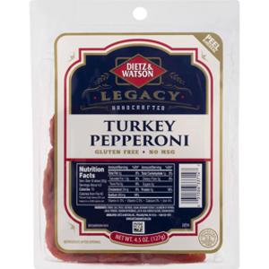 Dietz & Watson Turkey Pepperoni