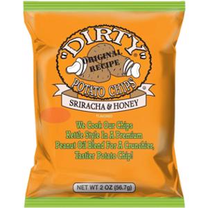 Dirty Sriracha & Honey Potato Chips