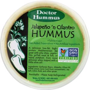 Doctor Hummus Jalapeno & Cilantro Hummus