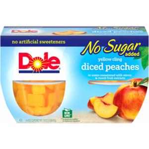 Dole Diced Peaches w/o Sugar