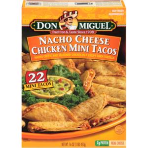 Don Miguel Nacho Cheese Chicken Mini Tacos