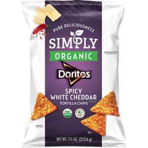 Doritos Simply Organic Spicy White Cheddar