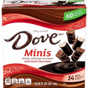 Dove Minis w/ Dark Chocolate Ice Cream Bar