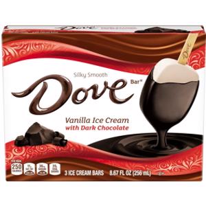 Dove Vanilla Ice Cream w/ Dark Chocolate Bar