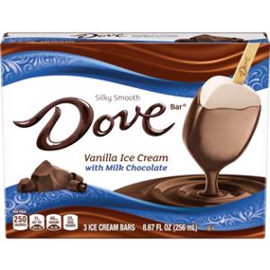 Dove Vanilla Ice Cream w/ Milk Chocolate Bar
