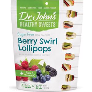 Dr. John's Berry Swirl Lollipops