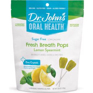 Dr. John's Lemon Spearmint Fresh Breath Pops