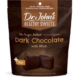 Dr. John's Dark Mint Chocolate Squares
