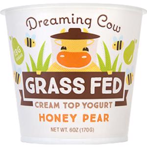 Dreaming Cow Honey Pear Grass Fed Yogurt