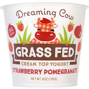 Dreaming Cow Strawberry Pomegranate Grass Fed Yogurt