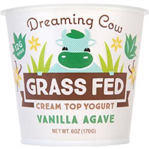 Dreaming Cow Vanilla Agave Grass Fed Yogurt