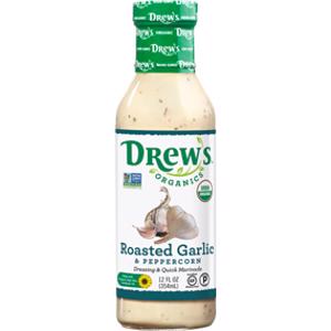 Drew's Organics Roasted Garlic & Peppercorn Dressing