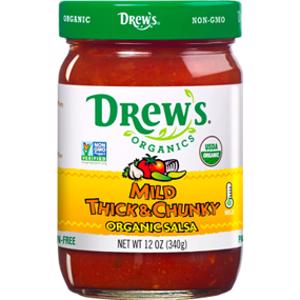 Drew's Organics Mild Thick & Chunky Salsa
