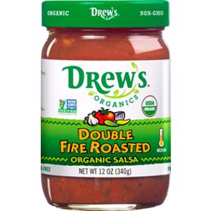 Drew's Organics Double Fire Roasted Salsa