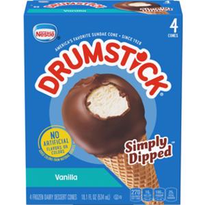Drumstick Simply Dipped Vanilla Sundae Cone