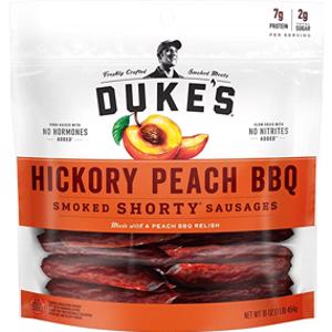 Duke's Hickory Peach BBQ Smoked Shorty Sausage