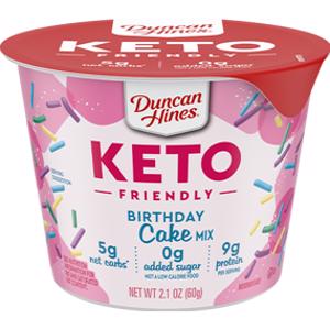 Duncan Hines Keto-Friendly Birthday Cake Mix