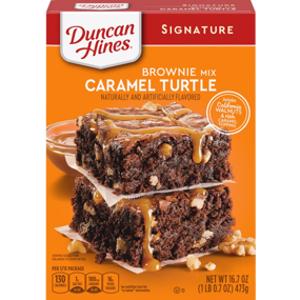 Duncan Hines Caramel Turtle Brownie Mix