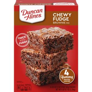 Duncan Hines Chewy Fudge Brownie Mix