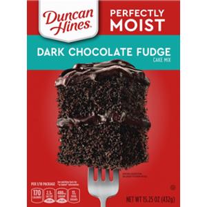 Duncan Hines Dark Chocolate Fudge Cake Mix