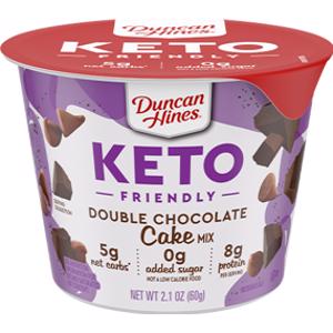 Duncan Hines Keto-Friendly Double Chocolate Cake Mix