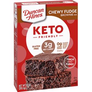 Duncan Hines Keto-Friendly Chewy Fudge Brownie Mix