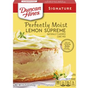 Duncan Hines Lemon Supreme Cake Mix