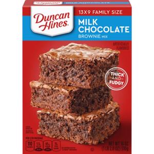 Duncan Hines Milk Chocolate Brownie Mix