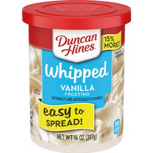 Duncan Hines Vanilla Whipped Frosting