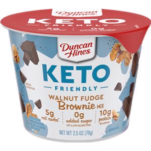 Duncan Hines Keto-Friendly Walnut Fudge Brownie Mix