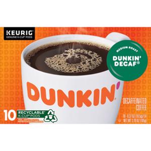 Dunkin' Donuts Decaf Coffee Pods