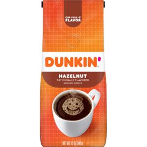 Dunkin' Donuts Hazelnut Ground Coffee