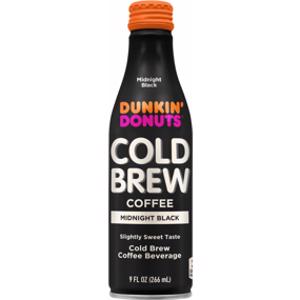 Dunkin' Donuts Midnight Black Cold Brew Coffee