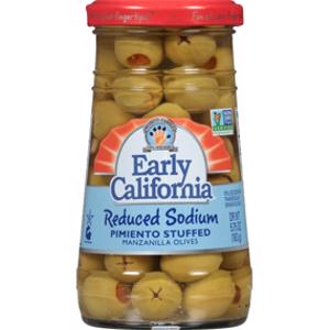 Early California Reduced Salt Pimento Stuffed Olives