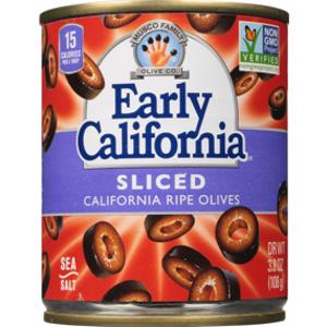 Early California Sliced California Ripe Olives