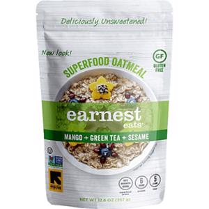 Earnest Eats Mango Green Tea Sesame Superfood Oatmeal