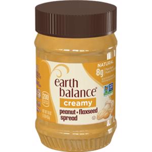 Earth Balance Creamy Peanut & Flaxseed Spread