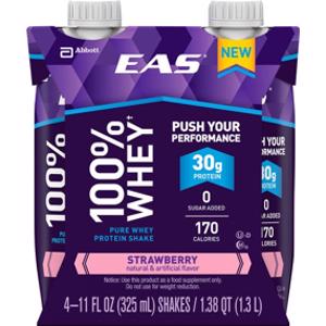 EAS 100% Whey Strawberry Protein Shake