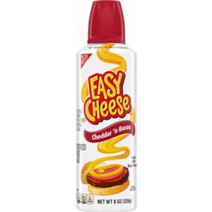 Easy Cheese Cheddar & Bacon Cheese Snack