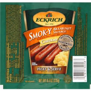 Eckrich Smok-Y Cheddar Breakfast Sausage
