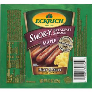 Eckrich Smok-Y Maple Breakfast Sausage