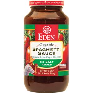 Eden No Salt Added Organic Spaghetti Sauce
