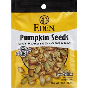 Eden Organic Dry Roasted Pumpkin Seeds