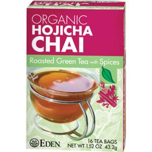 Eden Organic Hojicha Chai Roasted Green Tea
